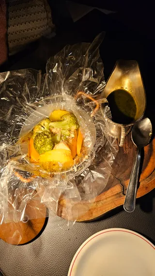 Saumon à la Provençale en Papillote